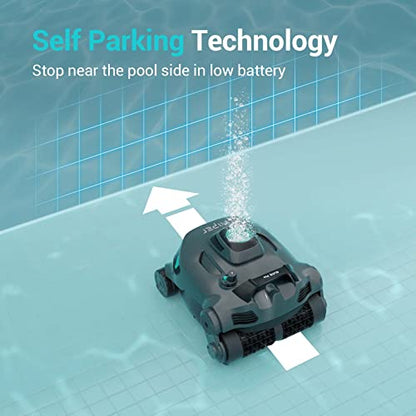 (2023 New) AIPER Elite Pro Cordless Robotic Pool Cleaner, Wall-Climbing Automatic Pool Vacuum Cleaner
