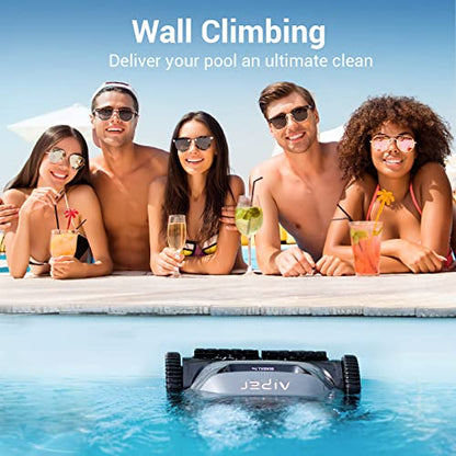 Aiper Seagull Pro Cordless Robotic Pool Cleaner, Wall Climbing Pool Vacuum
