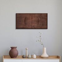 Newline 3D Wood Wall Art, Wood Wall Decor, Housewarming Gift, Rustic Wall Art, Wooden Wall Art, Varnish Wood Decor,  Discounted Product