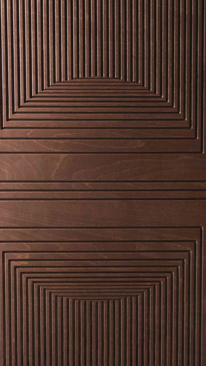Newline 3D Wood Wall Art, Wood Wall Decor, Housewarming Gift, Rustic Wall Art, Wooden Wall Art, Varnish Wood Decor,  Discounted Product