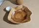 Natural Edge Acacia Wooden Bowl Organic Serving Bowl